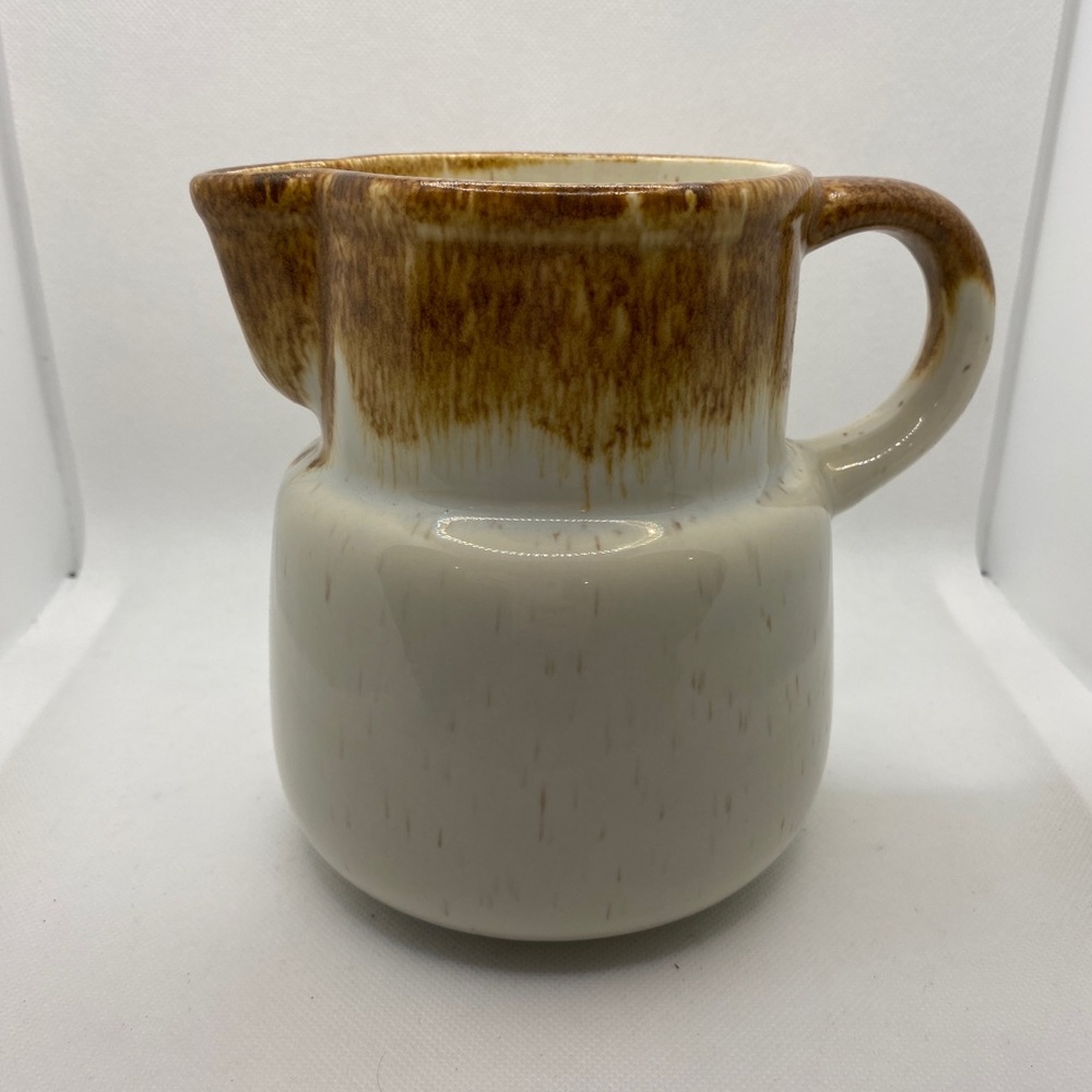 McCoy Pottery Vintage Honey Drip stoneware Pitcher